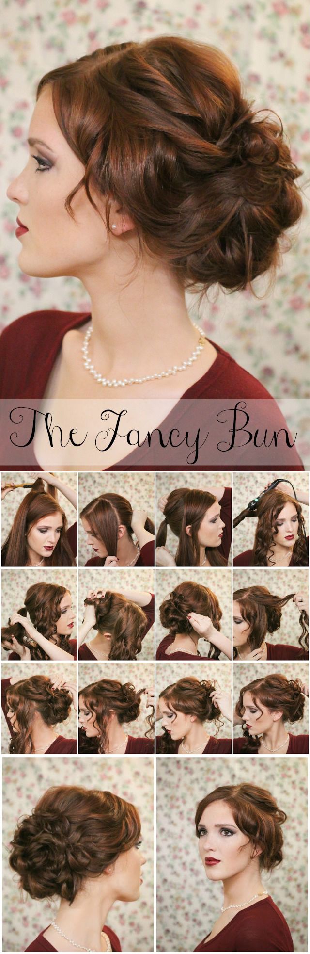 Comment faire un chignon flou